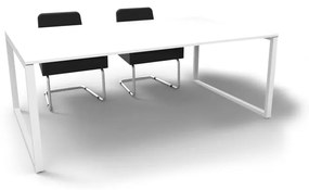 Mesa de Reunião Retangular Com Pé Fechado 1600x1200x750mm Jepa40