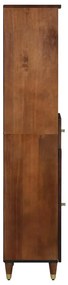 Sideboard 38x33x160 cm Madeira maciça de mangueira