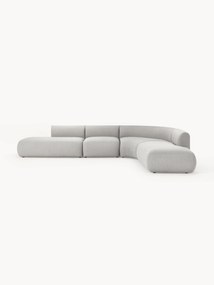 Bouclé Modular Corner Sofa Sofia (4-seater)
