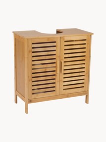Móvel de casa de banho em madeira de bambu Merhaba, L 60 cm