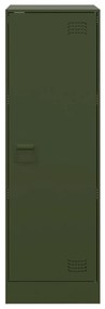 Aparador 34,5x39x107 cm aço verde azeitona