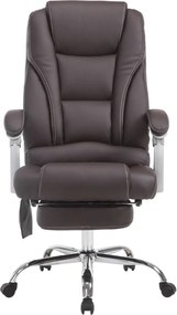 Cadeira de escritório Pacific com função de massagem Castanha