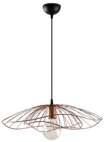 Candeeiro Chandelier Tel – Cobre – 50 cm Diâmetro, 111 cm Altura