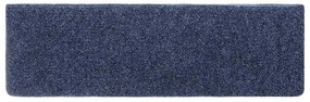 Tapetes de escada 10 pcs 65x21x4 cm agulhado antracite
