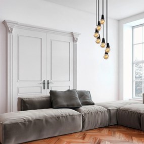 Chandelier Fes – Preto – 50 x 50 cm