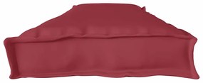 Capa de Palete pro Banco Vermelho Vinho 180x40x8 cm, Tecido Oxford