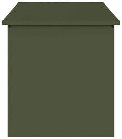 Caixa de Armazenamento Externa Verde-oliva 100 x 50.5 x 50 cm