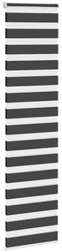 Cortina de zebra 65x230 cm largura do tecido 60,9 cm poliéster