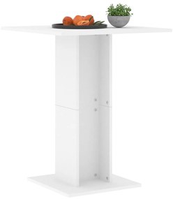 Mesa bistrô 60x60x75 cm contraplacado branco