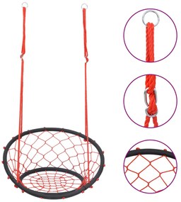 Cadeira de baloiço em rede 60 cm