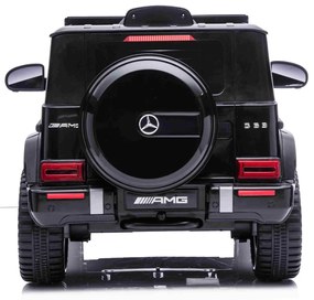 Carro elétrico para crianças Mercedes G com portas altas. rodas EVA, assento único, bateria de 12 V, controle remoto de 2,4 GHz, motor 2 X, suspensão