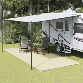 vidaXL Tenda tapete 6x2,5 m creme