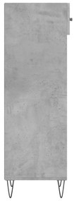 Sapateira 30x35x105 cm derivados de madeira cinzento cimento