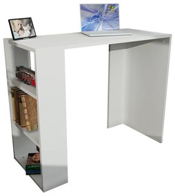 Secretária Netenya – Branco – 90x74x40 cm | Tribo Home
