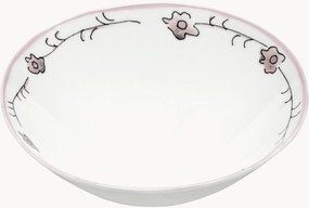 Taças em porcelana Fine Bone China Midnight Flowers, conjunto de 2