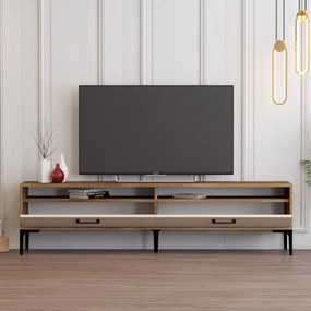 Unidade TV Istanbul – Noz e Creme – 180x35x47 cm