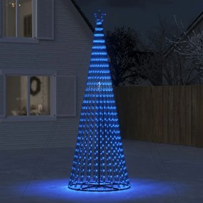 vidaXL LED Árvore de Natal 688 LEDs Azul 300 cm