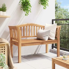 Banco de Jardim 120x53.5x85 cm Madeira Sólida de Teca