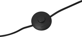 Candeeiro de pé clássico cinzento sem abajur - Classico