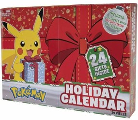 Calendário do Advento Bandai Pokémon 39 Peças