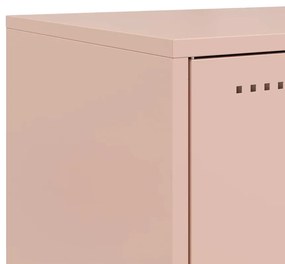 Móvel de TV 68x39x60,5 cm aço rosa