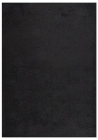 vidaXL Tapete shaggy de pelo alto 140x200 cm preto
