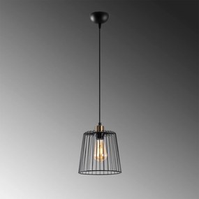 Candeeiro de Teto Pirlo – Preto Antigo – 21 x 21 x 33 cm