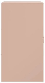 Aparador 34,5x39x73 cm aço rosa