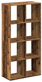 Estante divisória 69,5x29x137,5 cm deriv. madeira madeira velha