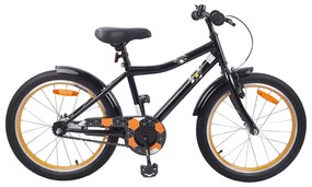vidaXL Bicicleta Infantil 20 Polegadas para 6-11 Anos Preto