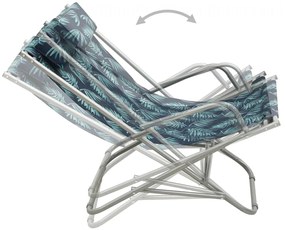 Cadeiras de baloiço 2 pcs aço estampagem de folhas