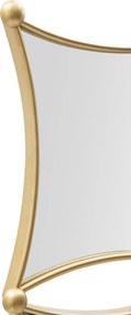 ESPELHO DE PAREDE JALO 68X3,5X68 CM DOURADO