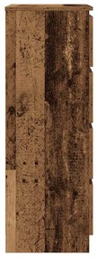 Aparador 60x35x98,5 cm derivados de madeira madeira velha