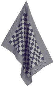 Panos de cozinha 10 pcs 50x70 cm algodão azul e branco