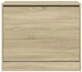 Sapateira 80x42x69 cm derivados de madeira carvalho sonoma