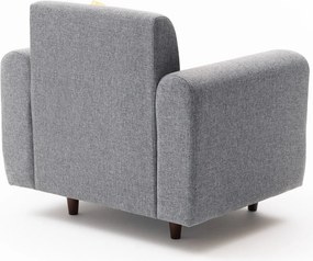 Sofá de 1 Lugar Noya – Cinzento – 95x87x70 cm