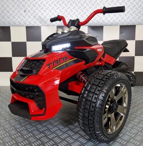 Mota eléctrica infantil Spyder 12 volts Vermelha