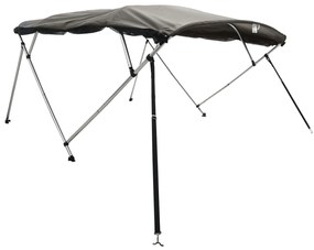 Toldo 4 arcos Bimini paredes malha laterais 243x(170-182)x137cm