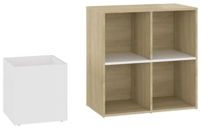 Sapateira corredor derivados de madeira branco/carvalho sonoma