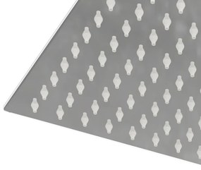 Cabeça de chuveiro retangular 30x20 cm aço inoxidável 304