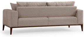 Sofá-cama de 3 Lugares Sinor – Bege – 225x92x75 cm