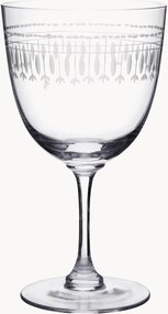 Copos de vinho em cristal artesanal Ovals, conjunto de 4