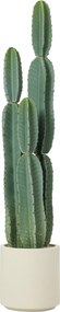 Cacto Artificial, 25 x 25 x 111 cm, Grande Realismo, Verde