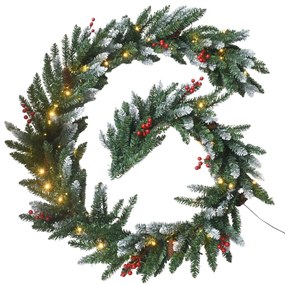 4 pcs conjunto de decorações de Natal para porta PVC