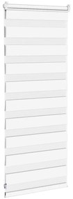Cortina de zebra 55x100 cm largura do tecido 50,9 cm poliéster