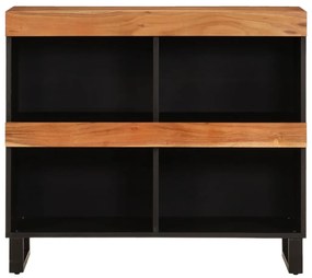 Móvel de apoio 85x33x75 cm madeira de acácia maciça