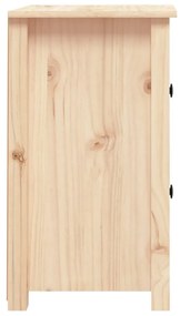 Mesas de cabeceira 2 pcs 40x35x61,5 cm madeira de pinho maciça