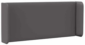 Orelhas da Cabeceira 2 pcs Cinzeto 40 x 16 x 5 cm