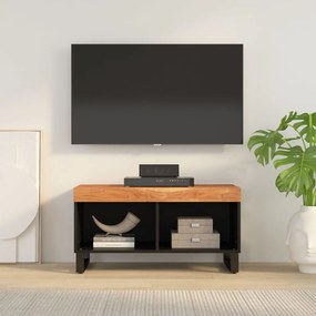 Móvel de TV 85x33x43,5 cm madeira de acácia maciça