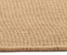 Tapete de divisão em juta com apoio de látex 160x230 cm natural